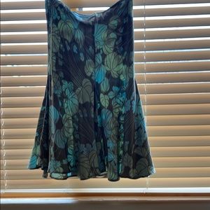 silk skirt
